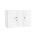 White 3-Door Bathroom Wall Cabinet R60162