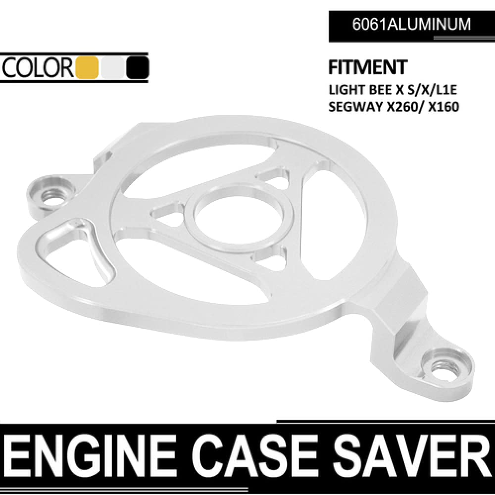 Ventilated CNC Engine Case Guard L688