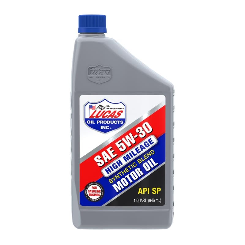 Synthetic Blend High Mileage 5w-30 Motor Oil 1 Quart P444