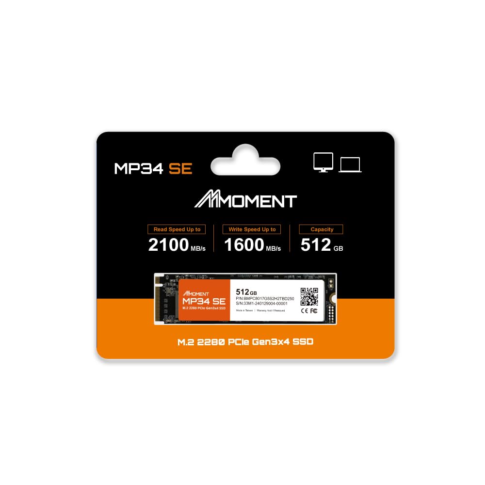 512GB PCIe 3.0 NVMe M.2 2280 SSD N654206