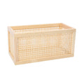 Rectangular Rattan Woven Storage Basket L52646