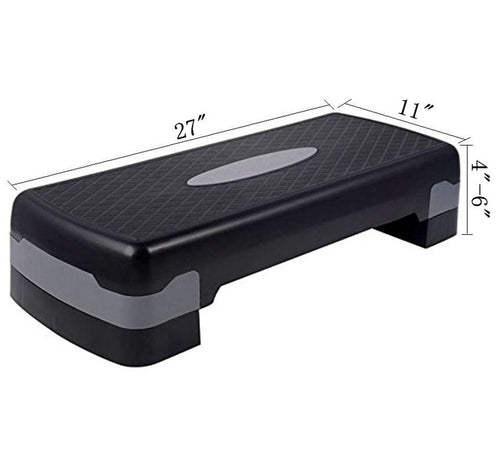 27" Adjustable Exercise Step Platform I2673