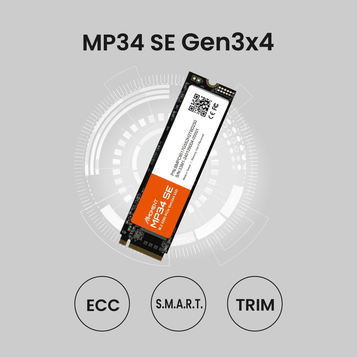 512GB PCIe 3.0 NVMe M.2 2280 SSD N654206
