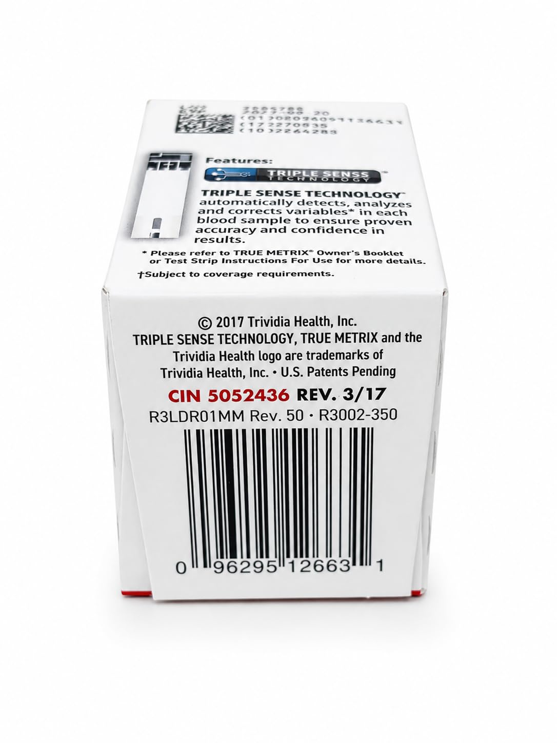 Blood Glucose Test Strips, 50 Strips L606
