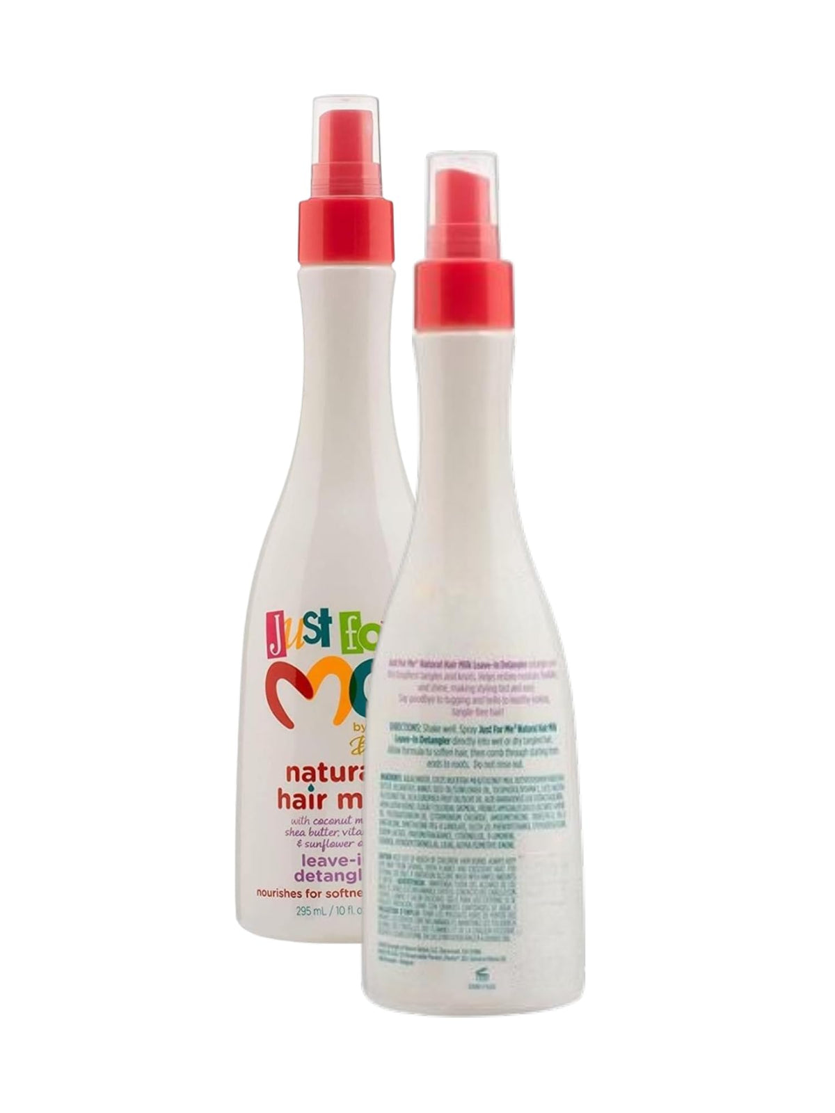 Leave-In Detangler and Leave-In Conditioner Set with Coconut Milk, Shea Butter & Vitamin E A139