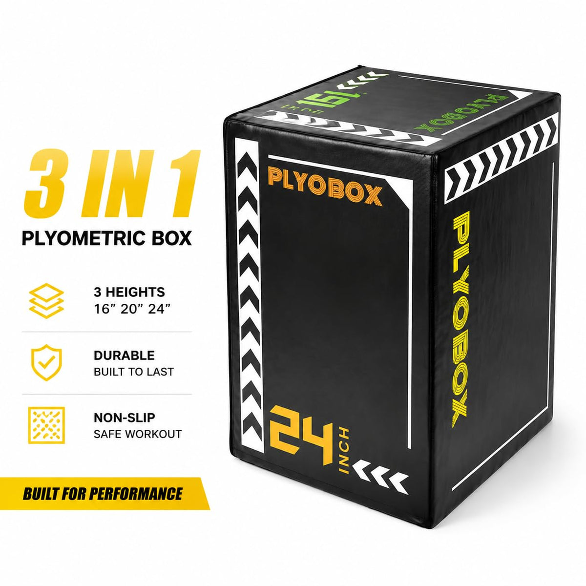 3 in 1 Foam Plyo Box P32572