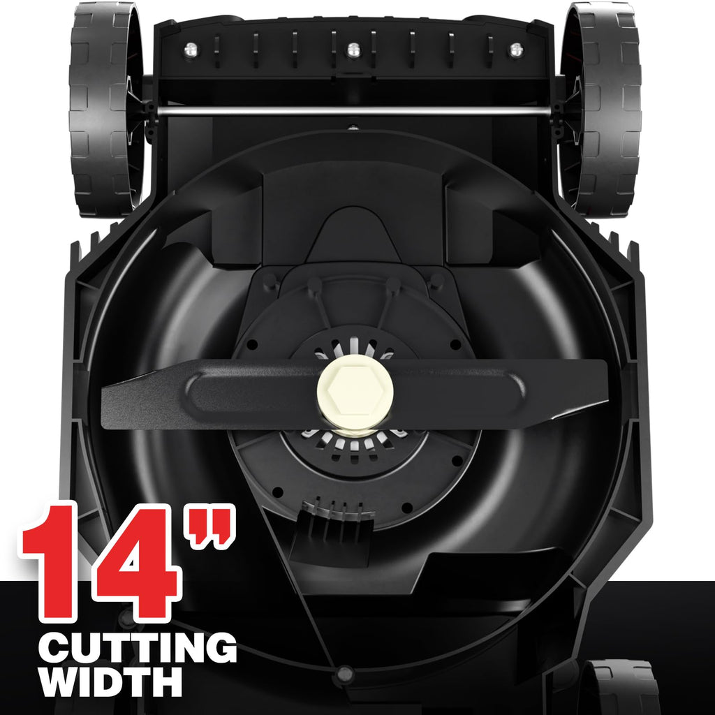 14" Corded Electric Lawn Mower with 3-Position Height Adjustment T6307