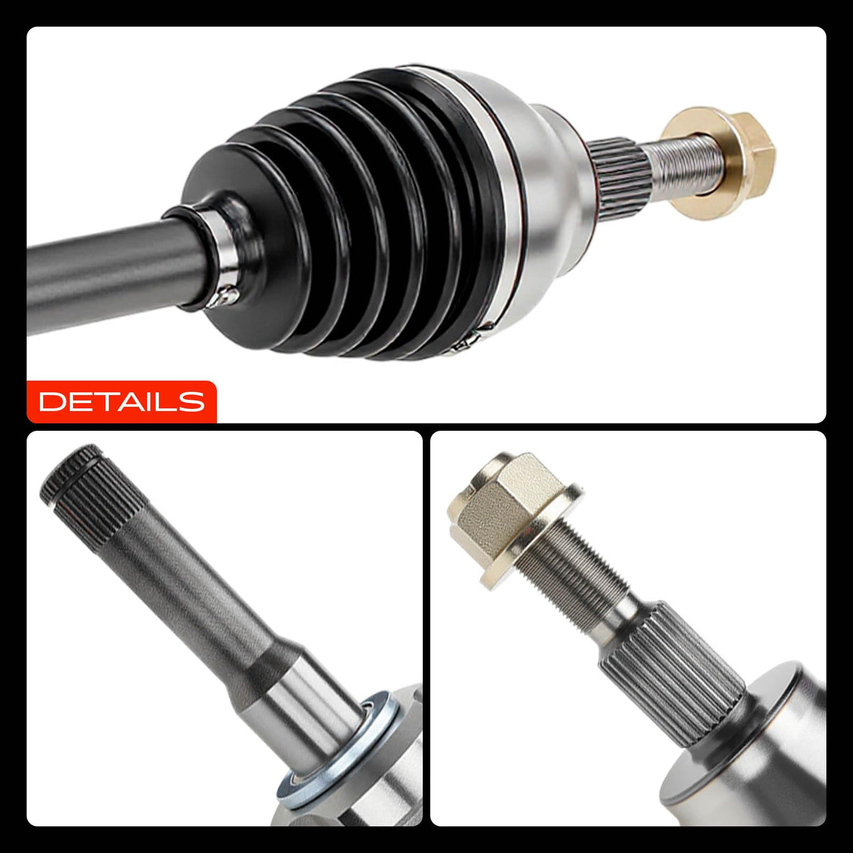 Front Left Driver Side CV Axle Shaft Assembly R171