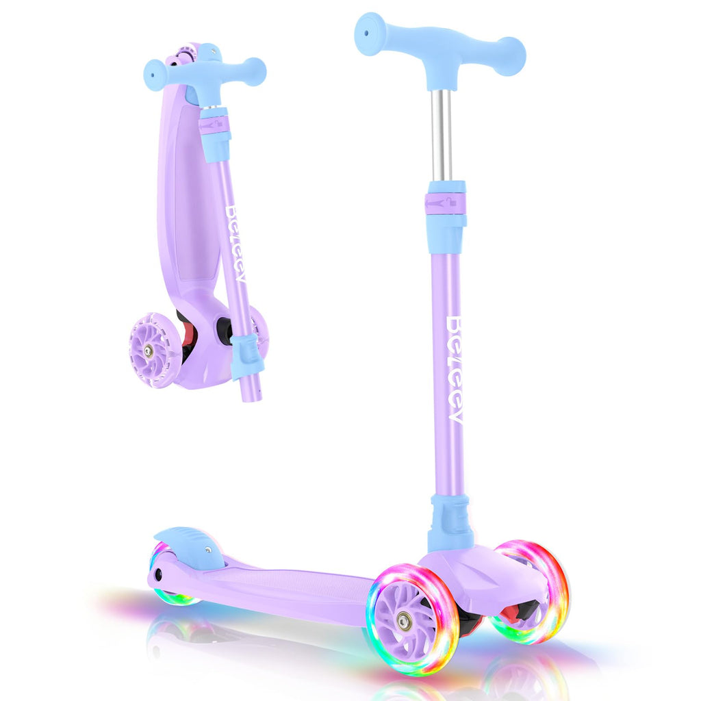 3 Wheel Kick Scooter with Light up Wheels R3924