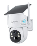 4MP Pan/Tilt Wireless Outdoor Security Camera with Solar Panel X128031