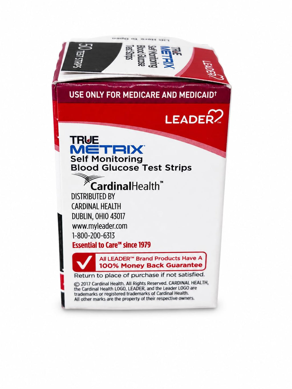 Blood Glucose Test Strips, 50 Strips L606