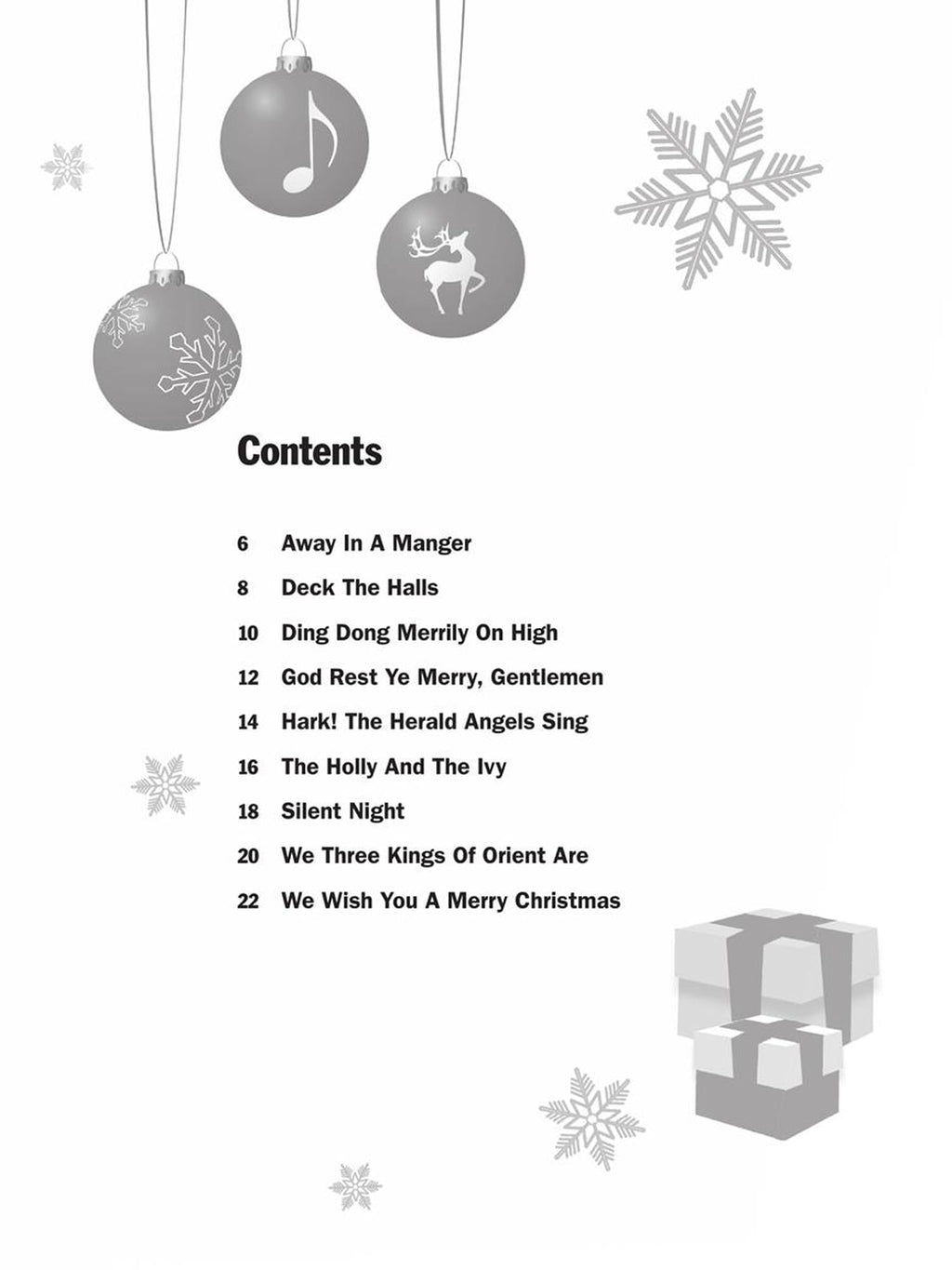 Alto Sax Christmas Jazz Sheet Music Book with Online Audio C490346