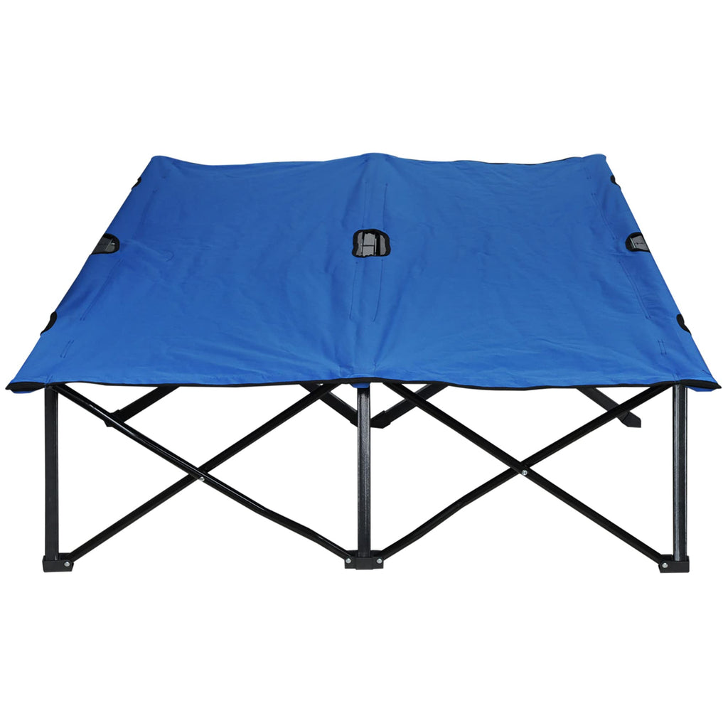2 Person Folding Camping Cot with Carry Bag G601