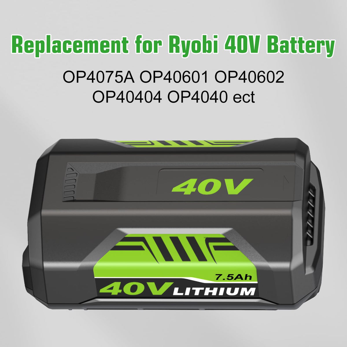 40V Replacement Battery Y509