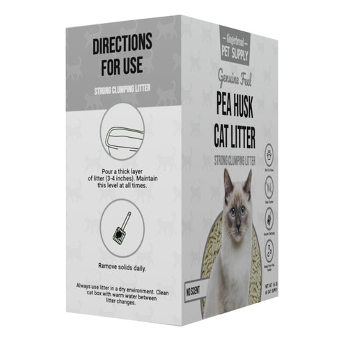 15 lbs Natural Unscented Cat Litter V35486