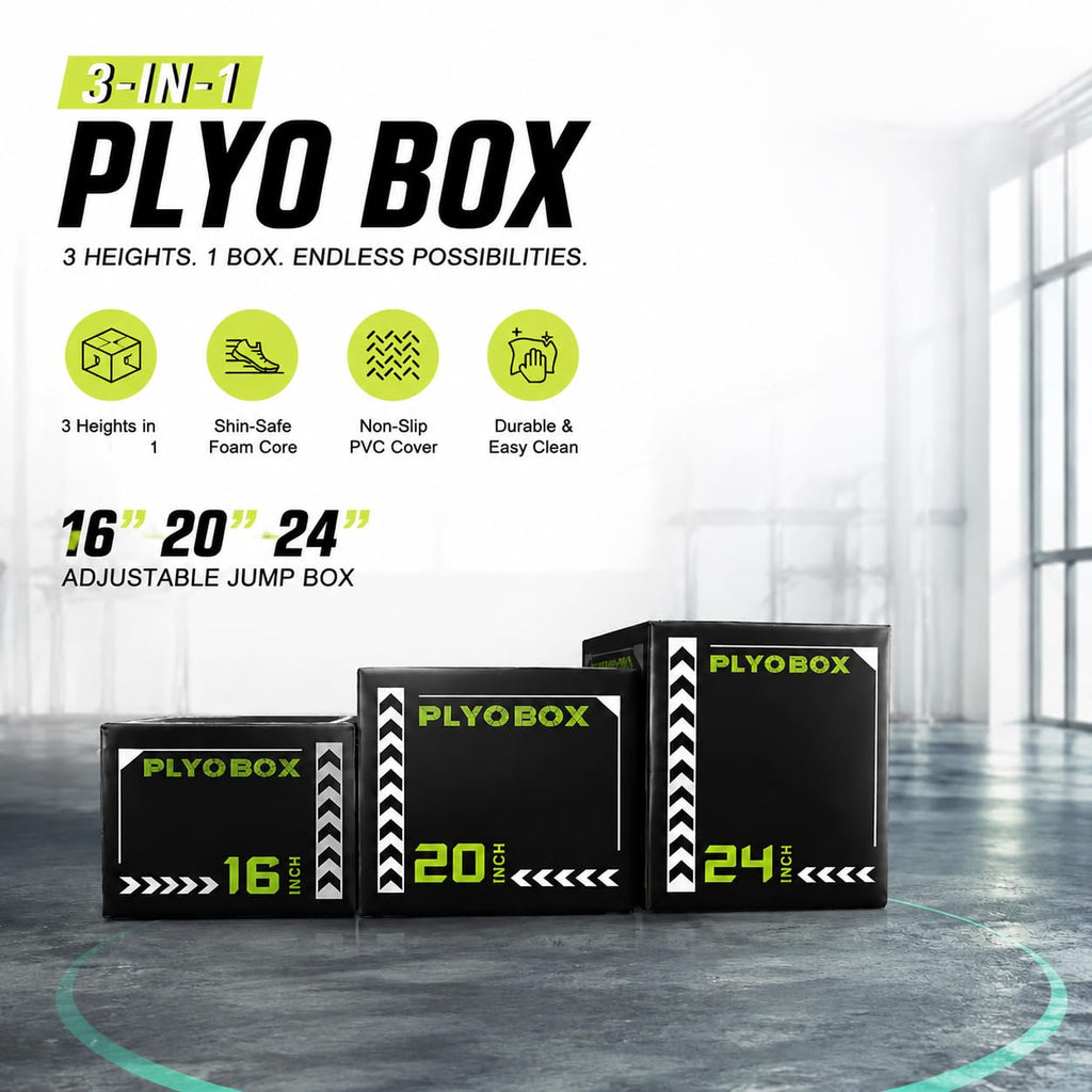 3 in 1 Foam Plyo Box P32572