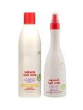 Leave-In Detangler and Leave-In Conditioner Set with Coconut Milk, Shea Butter & Vitamin E A139