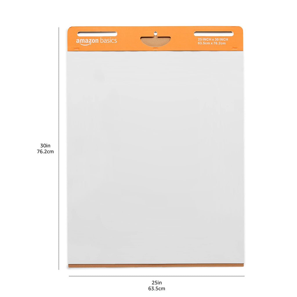 Sticky Easel Pads 25 x 30 Inch White 4-Pack A49820