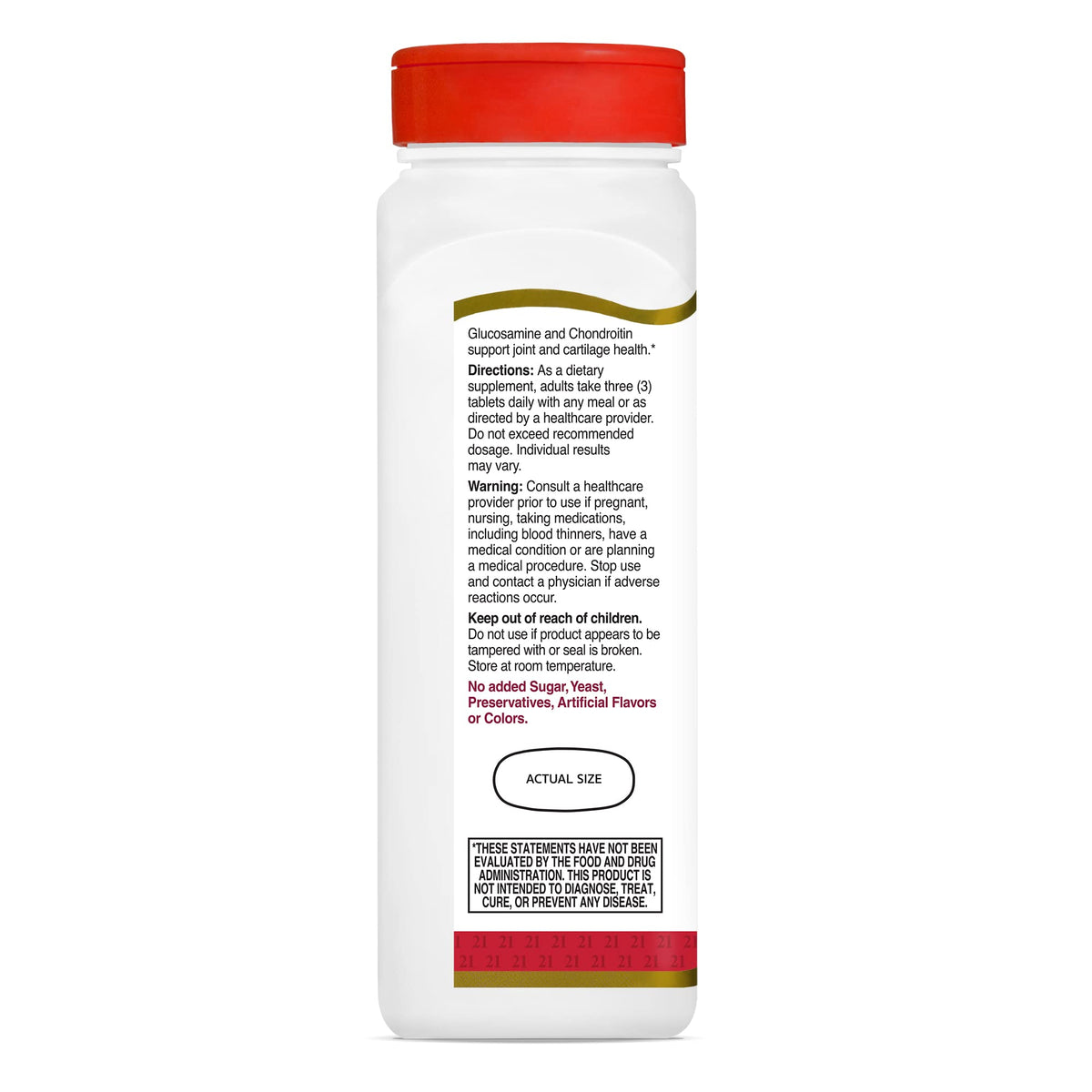 Glucosamine Chondroitin 500/400mg 180ct Z3859