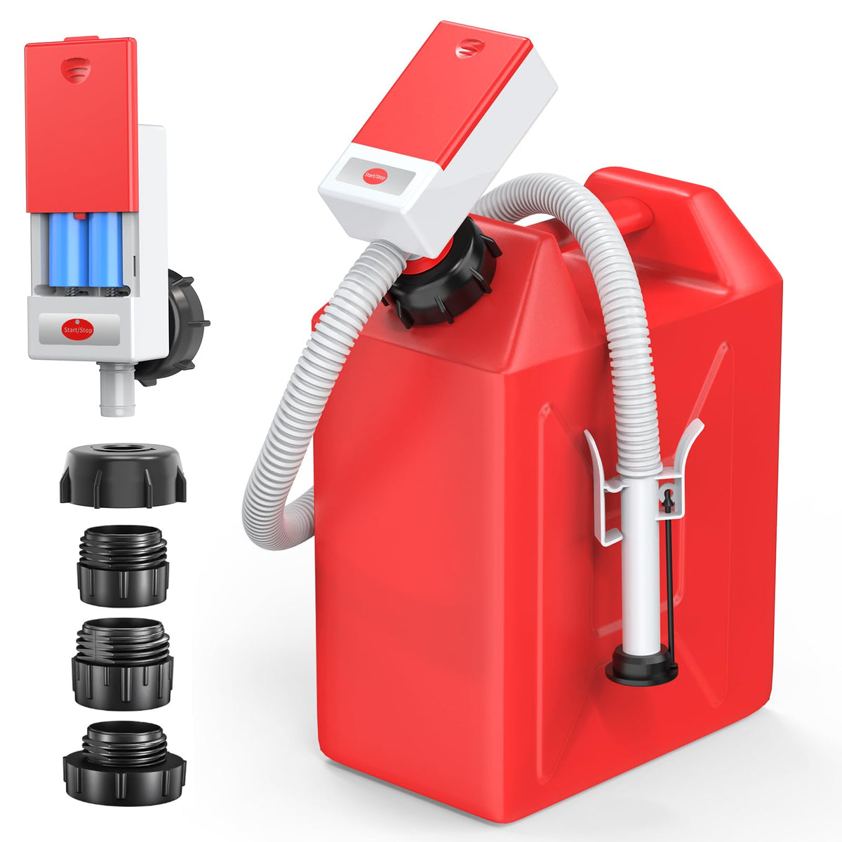 Portable Automatic Fuel Transfer Pump with Auto Stop Sensor and Hose C3894