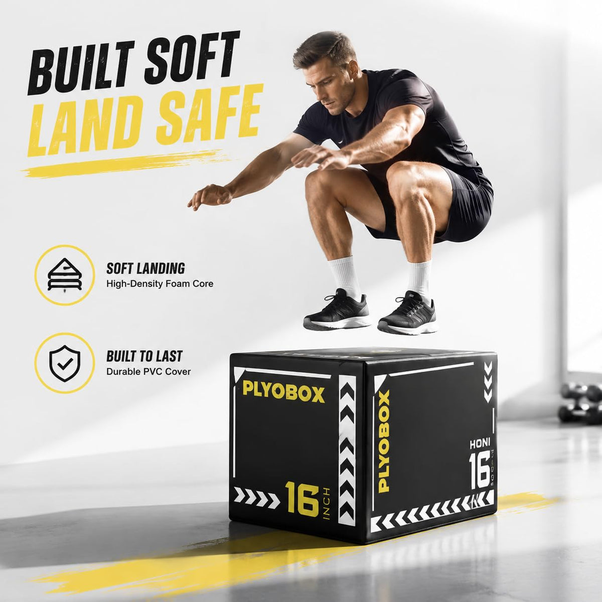 3 in 1 Foam Plyo Box P32572