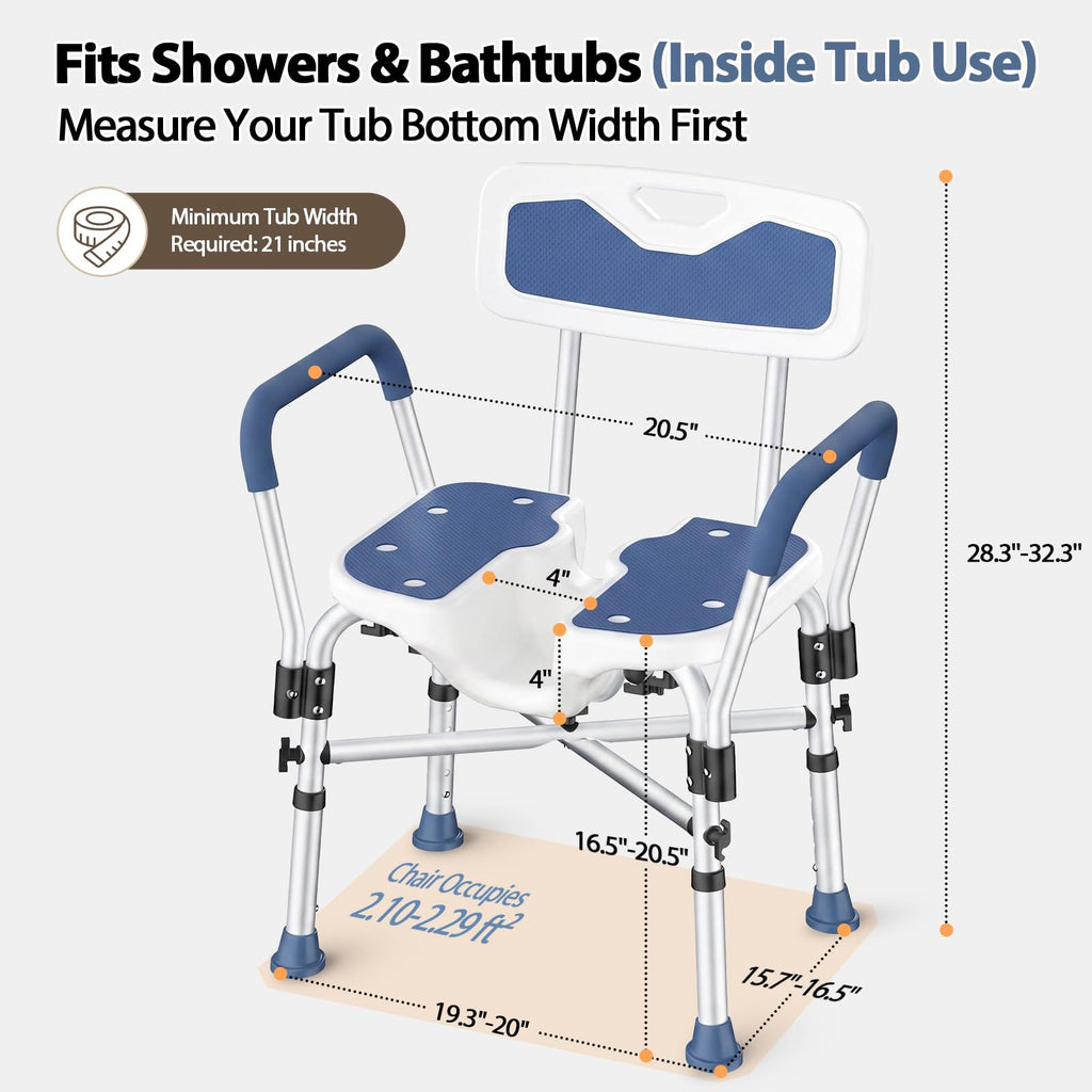 Heavy Duty Shower Chair F8624