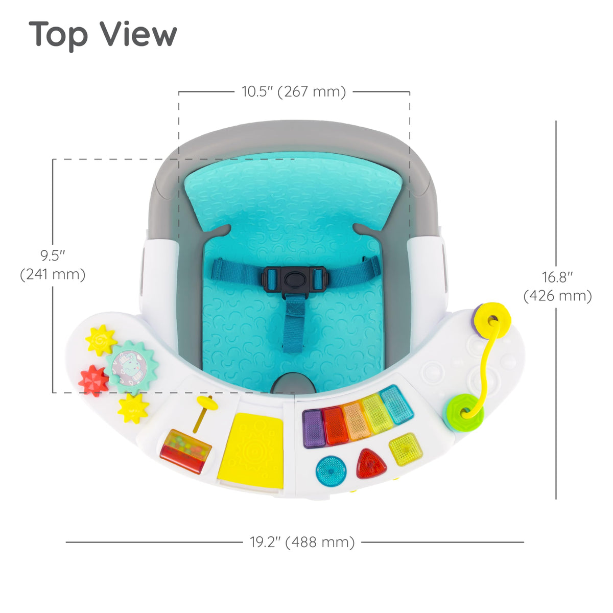 3-in-1 Discovery Seat & Booster, Teal Y6505
