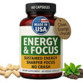 Vegan Non-GMO Energy & Focus Capsules N271