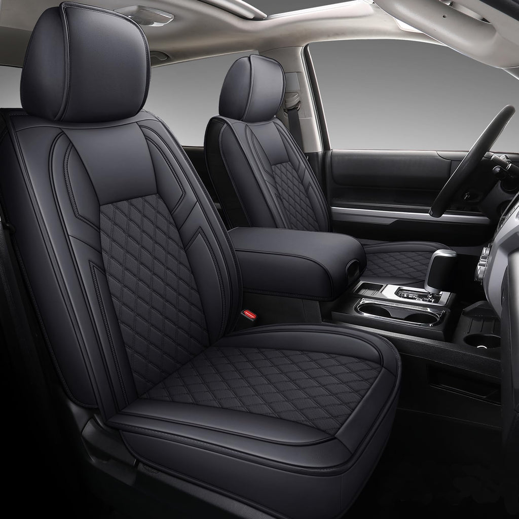 Leather Car Seat Covers Full Set Q1988