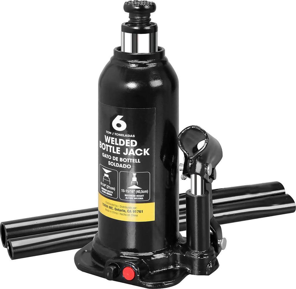 6 Ton Hydraulic Welded Bottle Jack E549