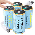 4 Pack Rechargeable D Batteries 1.5V Lithium C5571