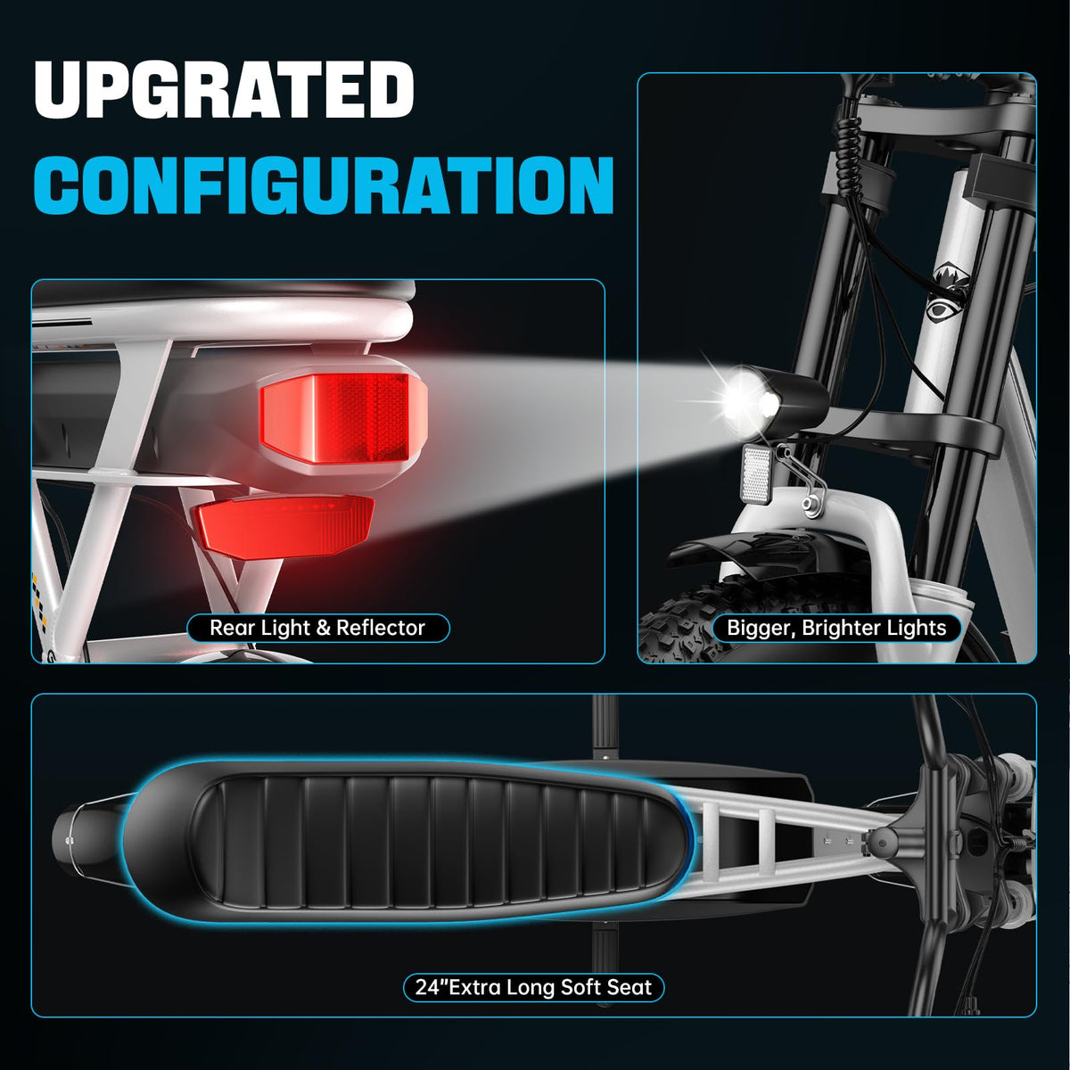 1500W Peak Electric Scooter with Large Battery T9490