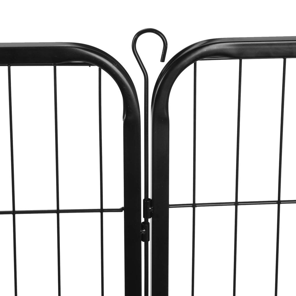 24 Inch 16 Panels Metal Dog Playpen M617