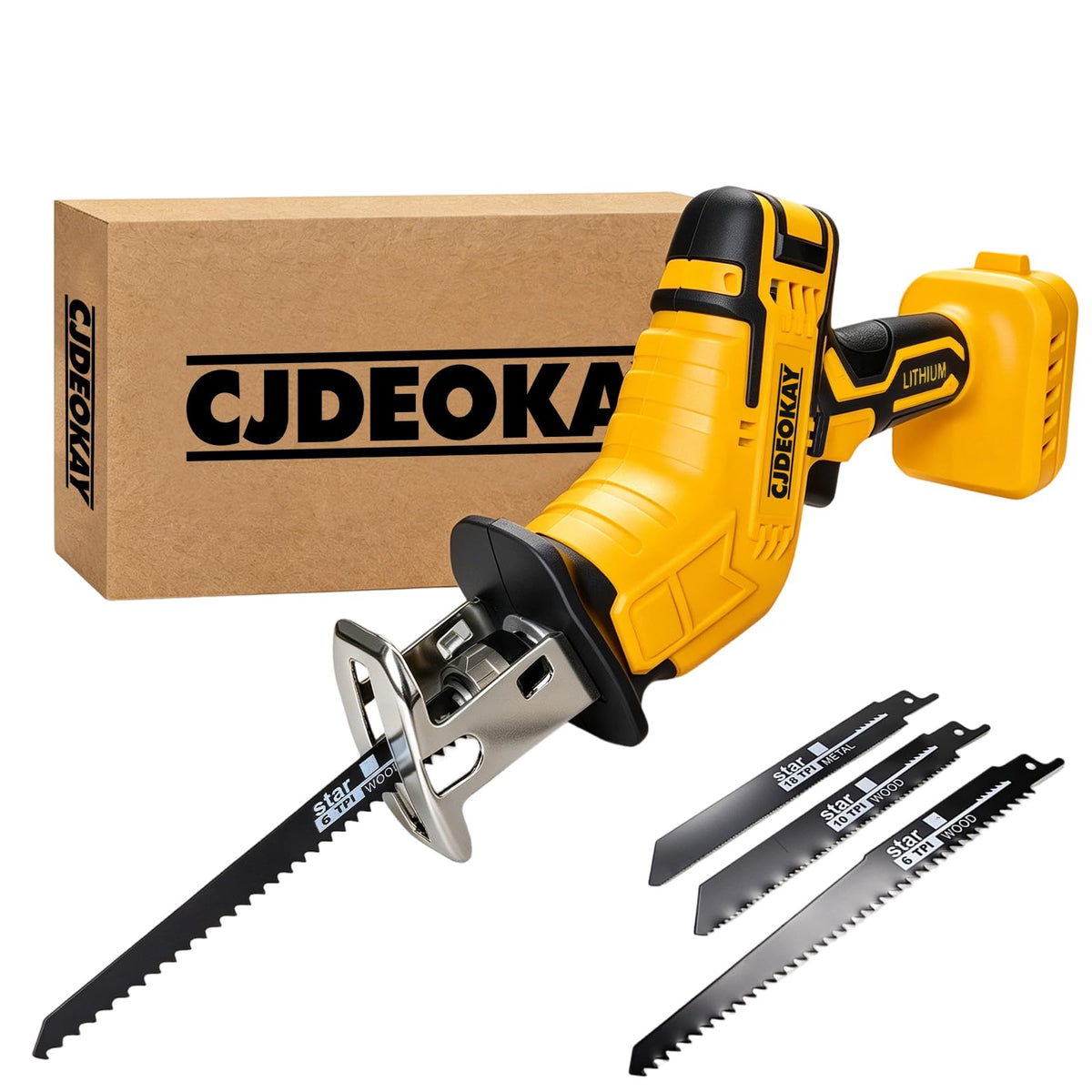 Wireless 20V Max Reciprocating Saw with Blade Kit B80223