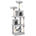 Tall Cat Tree with Condo Scratching Post R54250