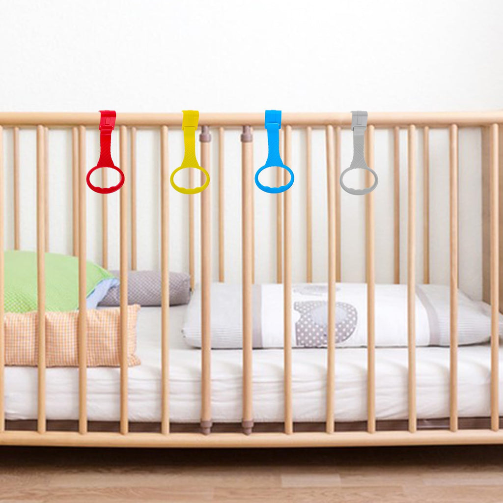 Baby Pull Up Rings 4Pcs Playpen Accessories V89461