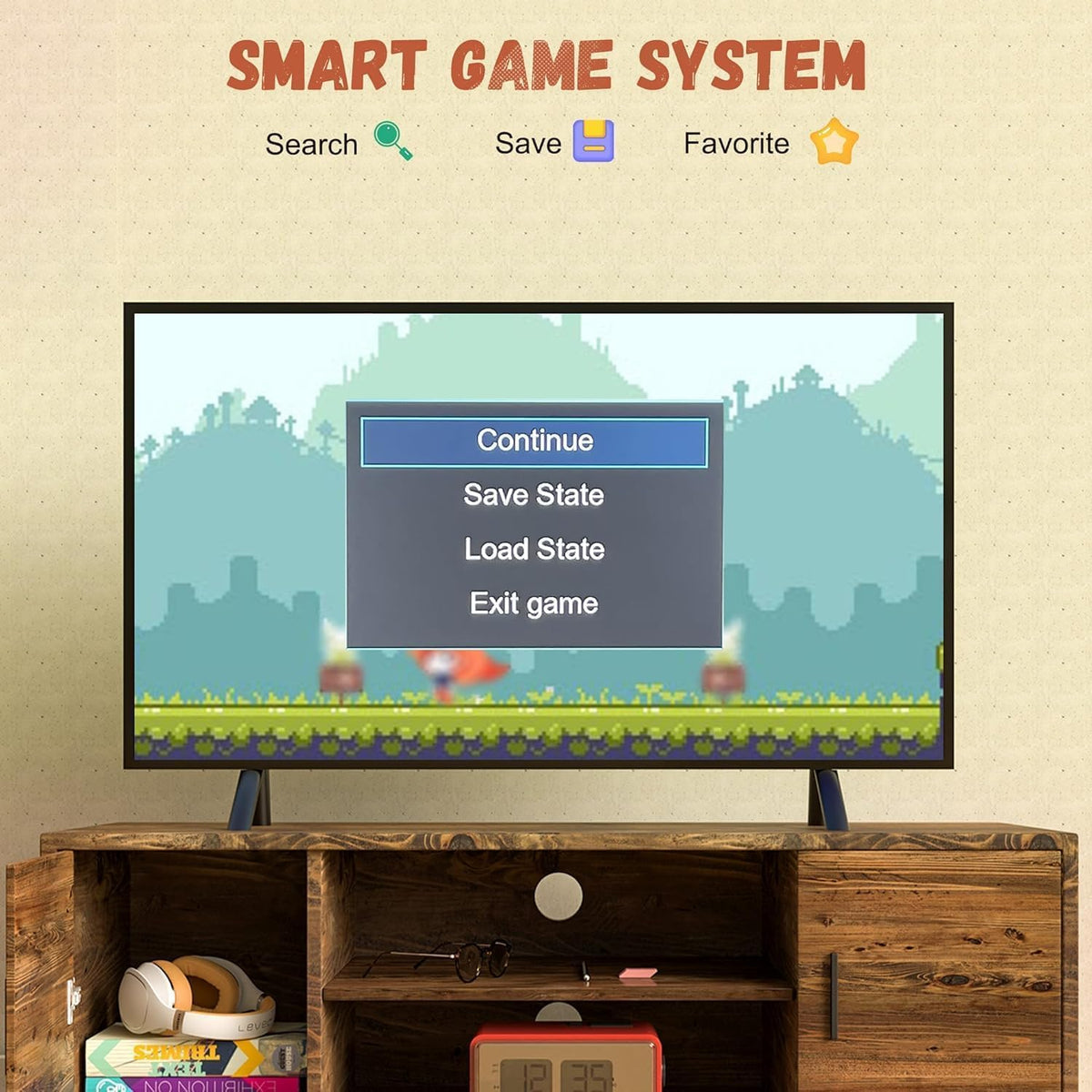 Wireless Retro Game Console with 20,000+ Games and 4k Hdmi Output I2207