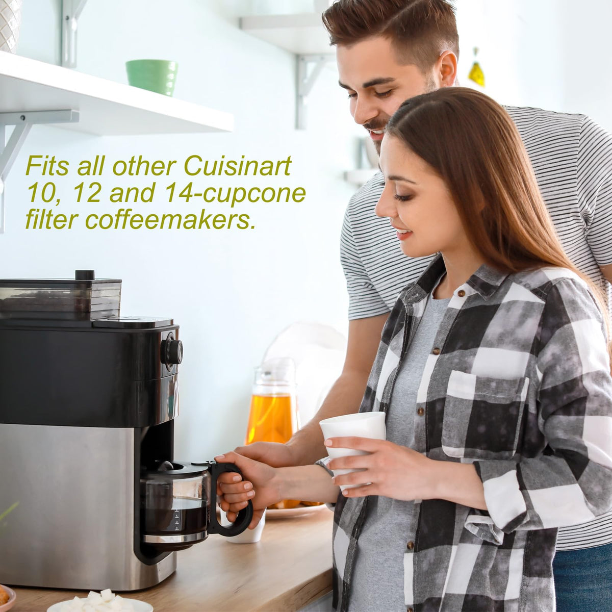 2 Pack Reusable Cone Coffee Filter O567383