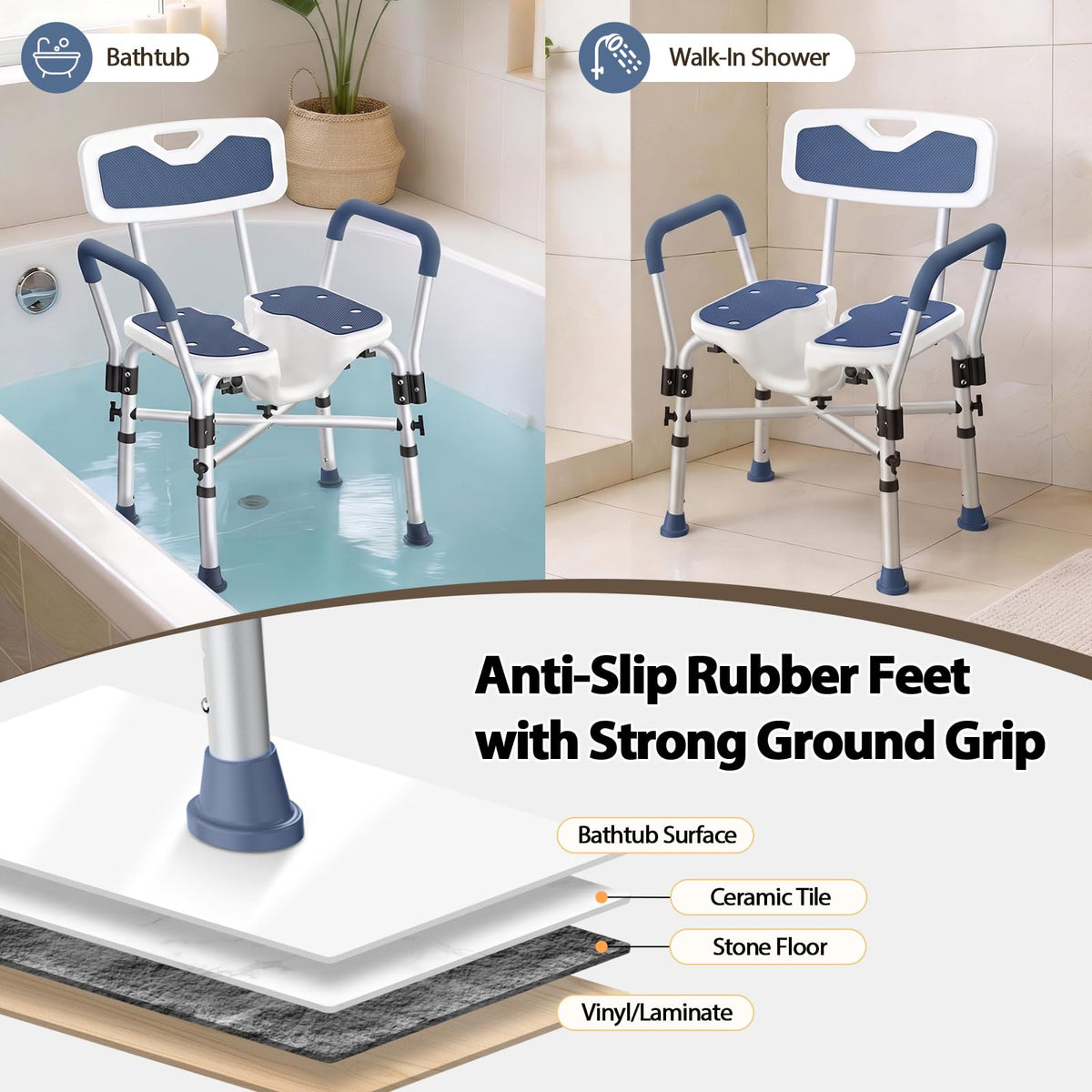 Heavy Duty Shower Chair F8624