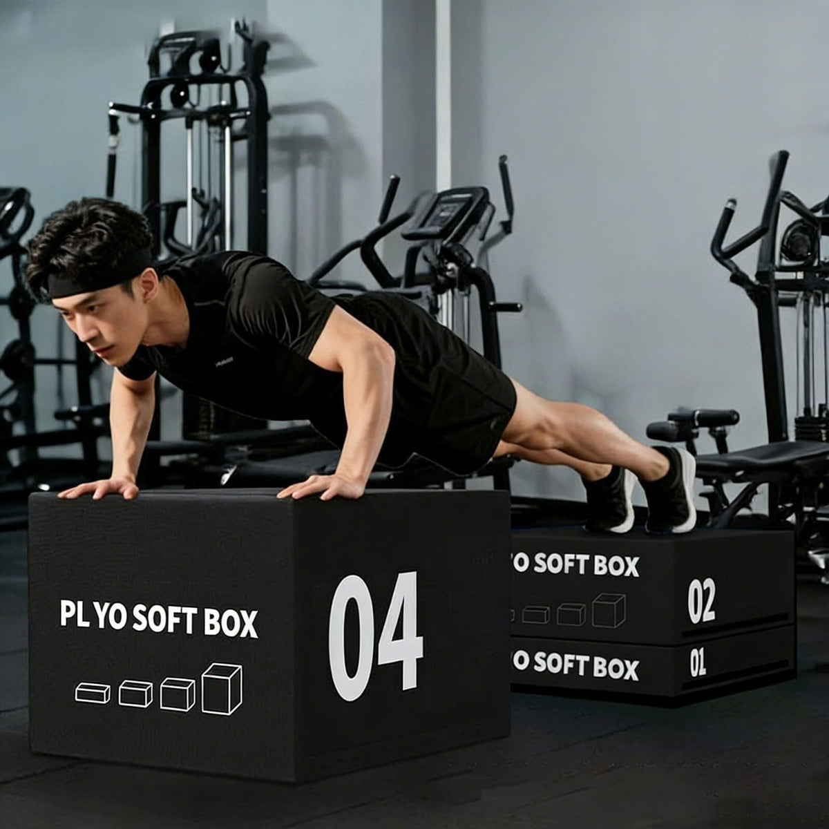 4-in-1 Foam Plyo Box B44278
