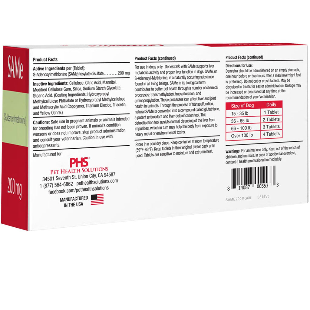 Same for Dogs 200 mg 60 Tablets L3995