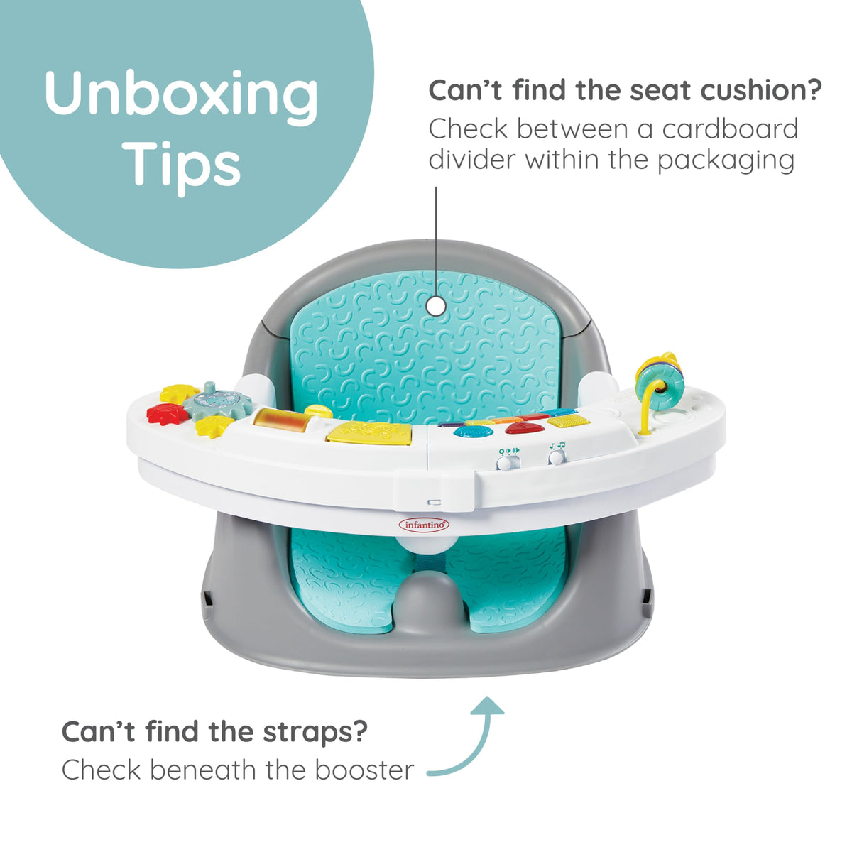 3-in-1 Discovery Seat & Booster, Teal Y6505