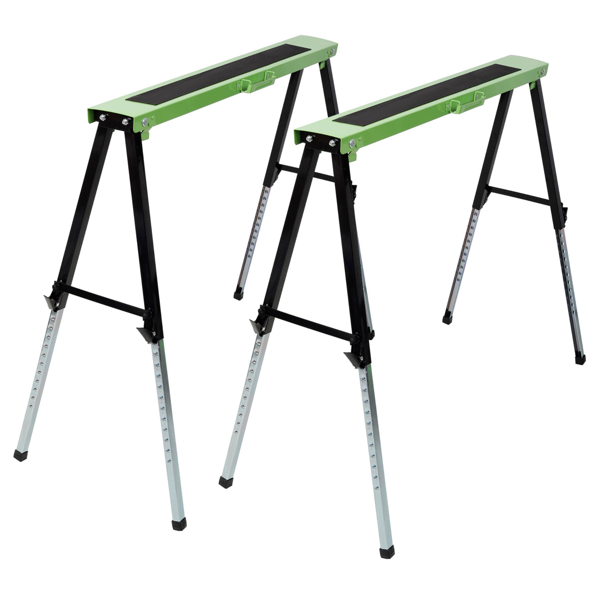 2 Pack Adjustable Folding Sawhorse B11271