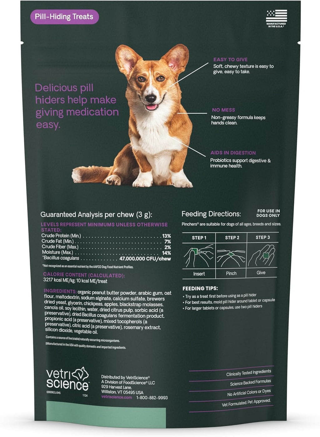 Peanut Butter Dog Pill Hiders 45 Count S4846
