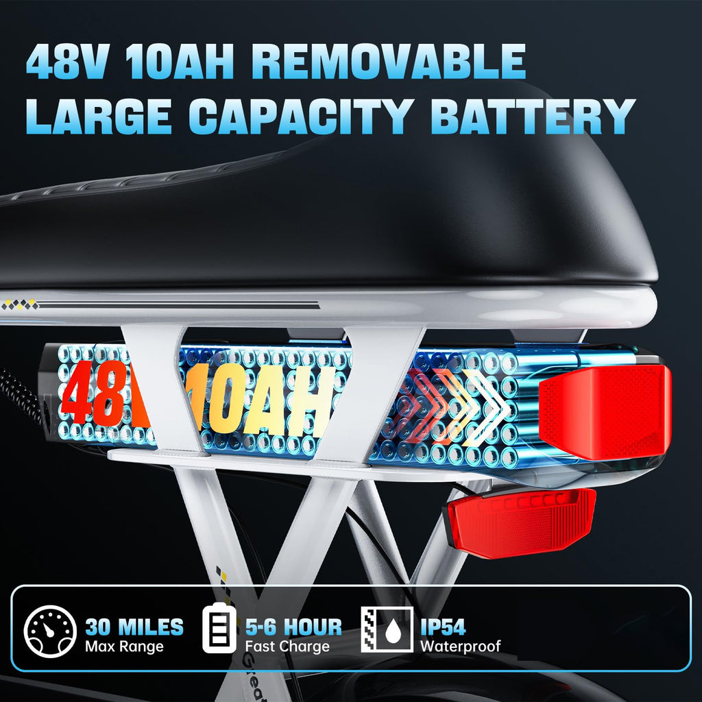 1500W Peak Electric Scooter with Large Battery T9490