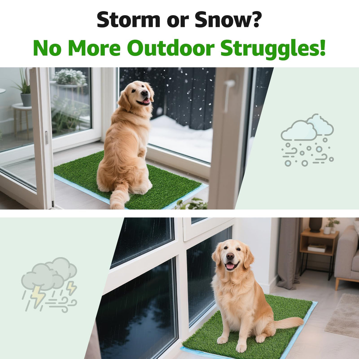 Artificial Grass Pee Pads for Dogs O450