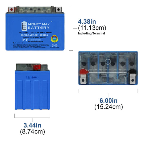 12V 11.2Ah GEL Battery Y545251