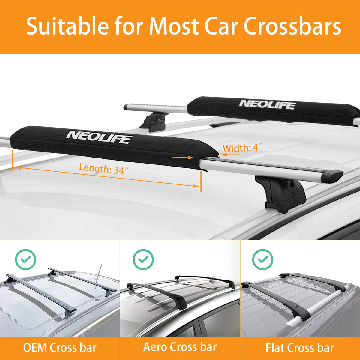 Soft Roof Rack Pads V199357