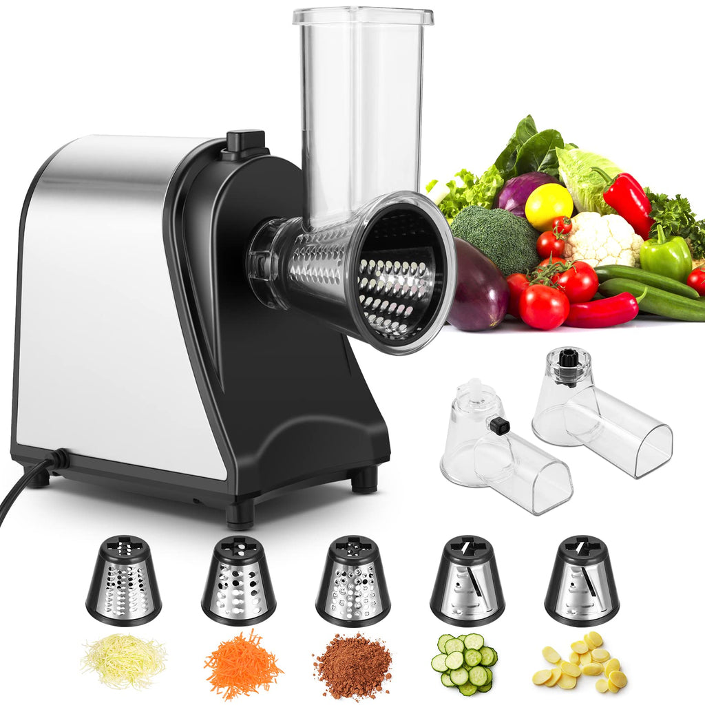 Electric Vegetable Cutter 500 W with 5 Cutting Drums K2238