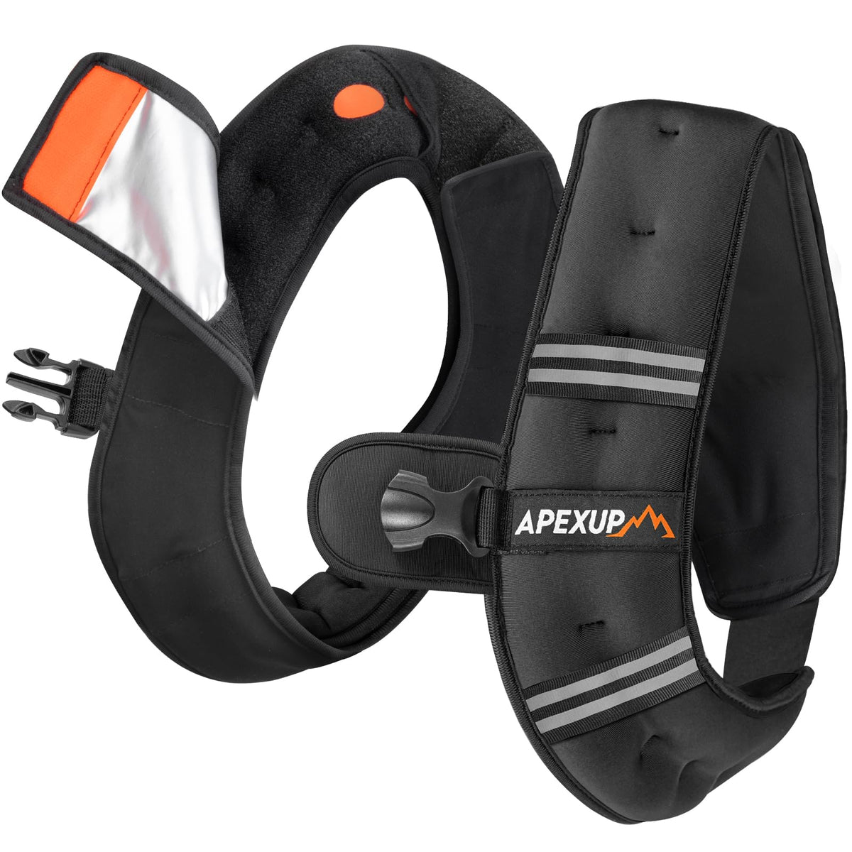 10lbs/Pair Adjustable Ankle Weights & 5lbs Weighted Vest Y53133